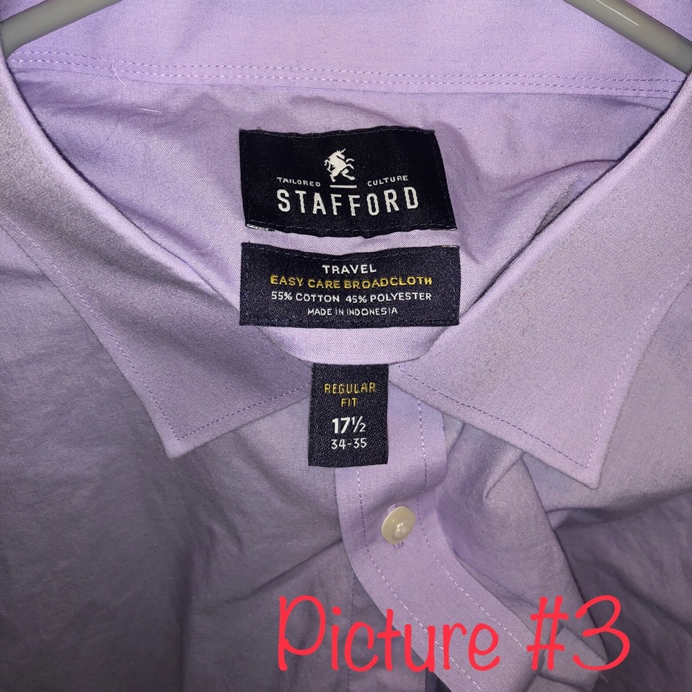NWOT Lavender dress shirt